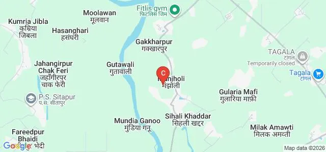 Barik Degree College, Moradabad Map