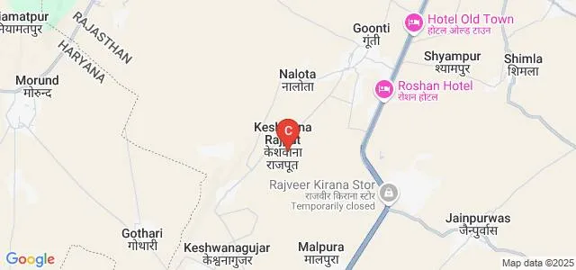 NIMT Institute of Agribusiness and Rural Management, Jaipur Map
