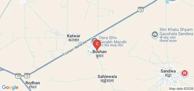 Baba Mungipa Vidyapeeth Education College, Bhiwani Map