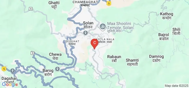 Government College, Solan Map