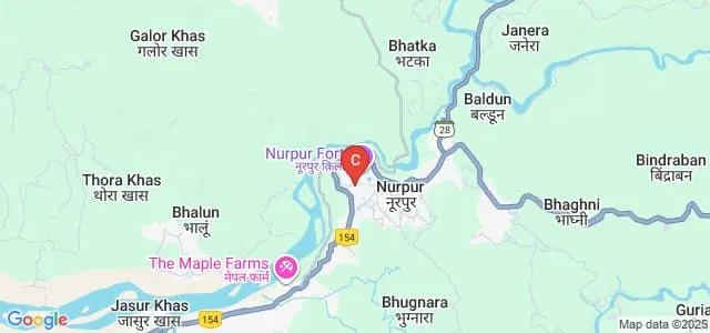 Government Arya Degree College, Nurpur Map