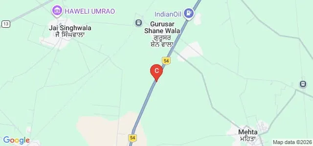 Mastermind College of Education, Bathinda Map