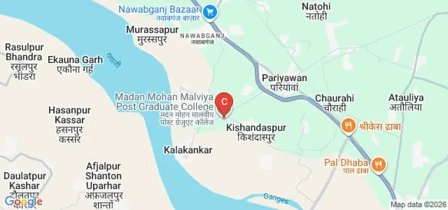 Madan Mohan Malaviya Post Graduate College, Pratapgarh Map