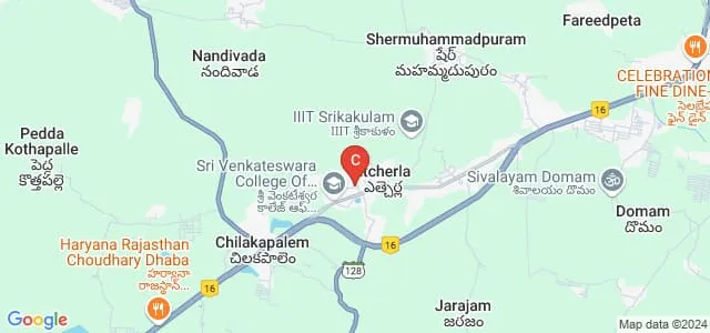 Mahatma Jyotirao Phule College of Law, Srikakulam Map