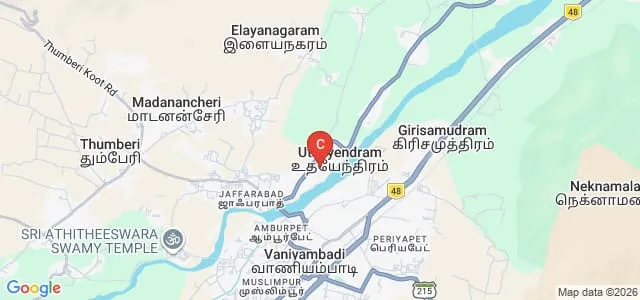 Vaani College of Education, Vellore Map
