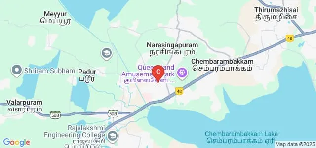 Saveetha College of Liberal Arts and Science, Chennai Map