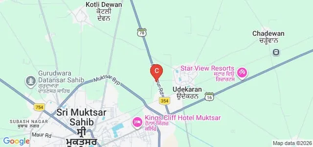 Saint Sahara College of Education, Sri Muktsar Sahib Map