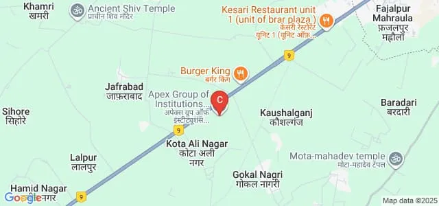 Apex College of Management and Computer Applications, Rampur Map