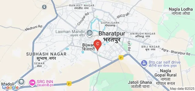 Master Somnath Law College, Bharatpur Map
