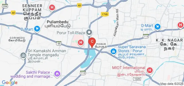 Venkateswara Homoeopathic Medical College and Hospital, Chennai Map