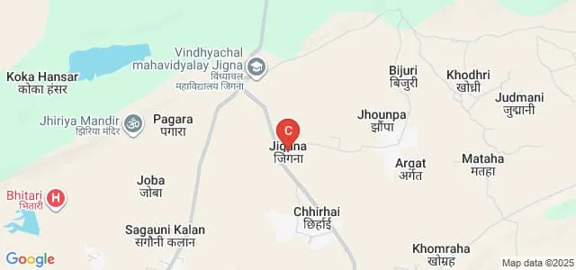 Vindhyanchal Mahavidyalaya College, jigna, Satna Map