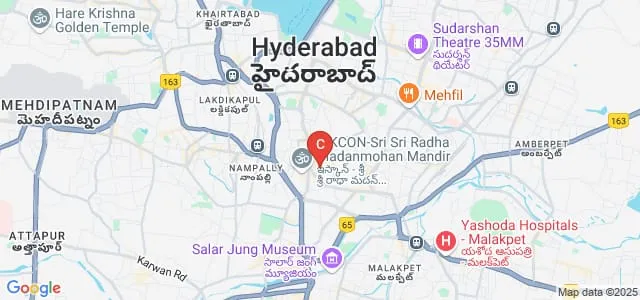 Raja Bahadur Venkata Rama Reddy Institute of Technology, Hyderabad Map
