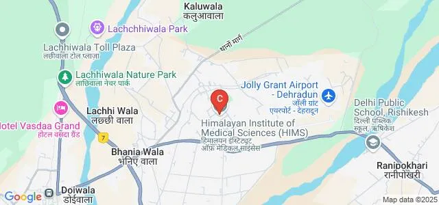 Himalayan School of Vocational Studies and Skill Development, Dehradun Map