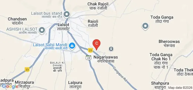 Lt Moolchand Meena Agriculture College, Dausa Map