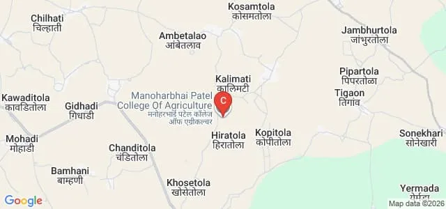 Manoharbhai Patel College of Agriculture, Gondia Map