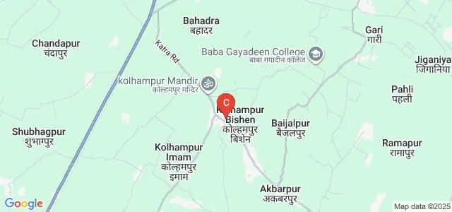Dr Mamta College of Law, Gonda Map
