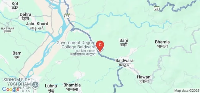Government Degree College, Baldwara Map