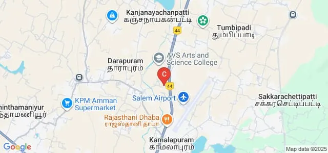 Sri BalaKrishna Polytechnic College, Salem Map