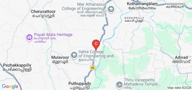 Mount Carmel College, Ernakulam Map