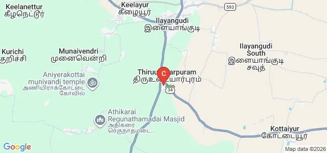 Dr Zakir Husain College of Education, Sivagangai Map