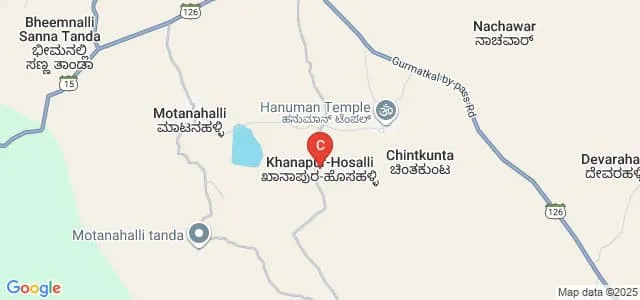 Mahatma Gandhi Polytechnic College, Yadgir Map