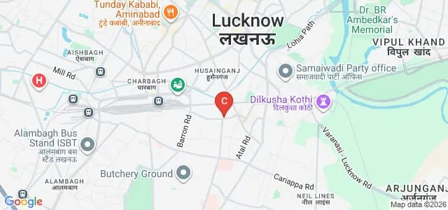 Sanskrit Pathshala Girls Degree College, Lucknow Map