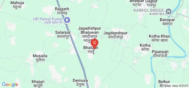 Deep Narayan Yadav Degree College, Gorakhpur Map
