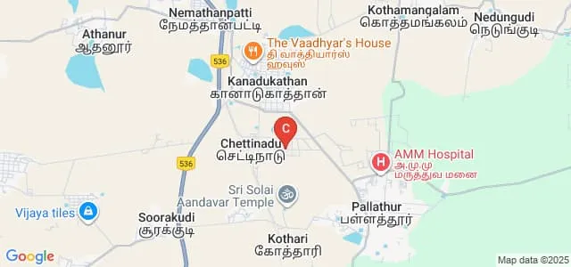 Annamalai Polytechnic College, Sivagangai Map