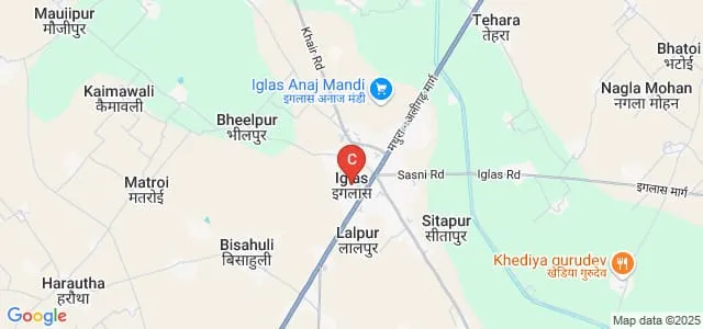 Shri Shivdan Singh Smriti PG College, Aligarh Map