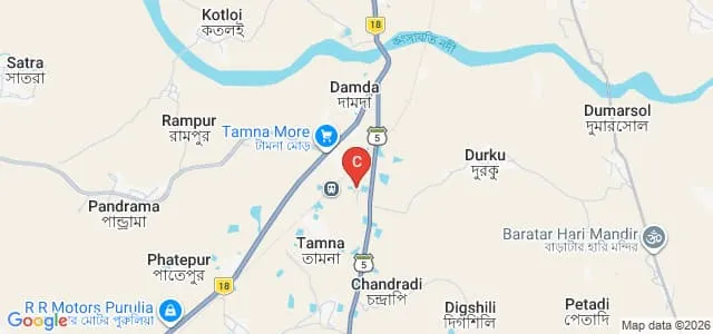 Vidyasagar Foundation School of Education and Training, Purulia Map