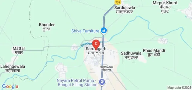 Bharat Institute of Management Studies, Mansa Map