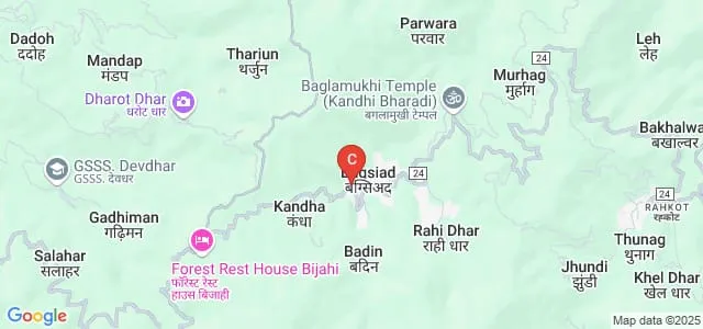 Government Pharmacy College, Seraj Map