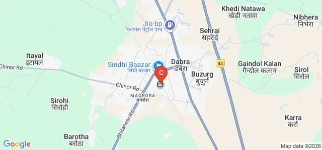 Sheetla Shiksha Mahavidyalaya, Gwalior Map