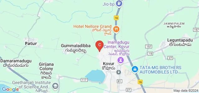 KSN Institute of Technology, Nellore Map