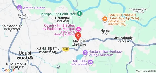Manipal College of Pharmaceutical Sciences, Manipal Map