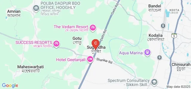 Bengal School of Technology and Management, Hooghly Map