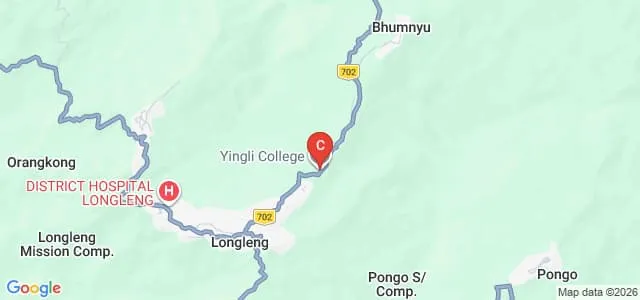 Yingli College, Longleng Map