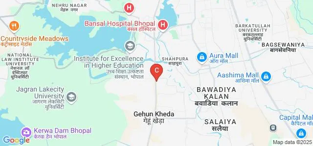 Chanakya Mahavidyalaya, Bhopal Map