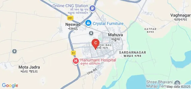 Shri Parekh Science, Arts and Commerce College, Mahuva Map