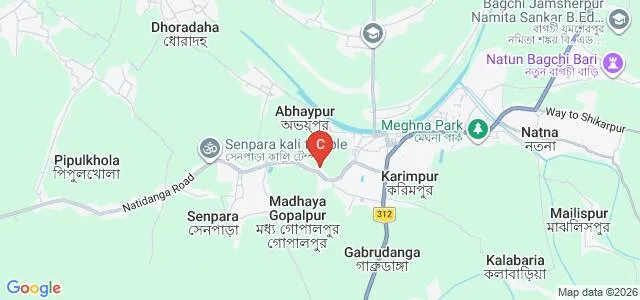 Karimpur Anita Primary Teachers Training Institute, Nadia Map