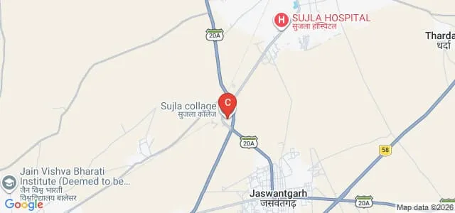 GHS Government PG College, Sujangarh Map