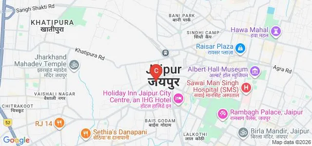 Ananta Institute of Hotel Management and Allied Studies, Jaipur Map