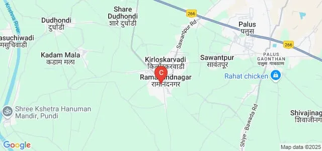 Rayat Shikshan Sanstha's Arts Science and Commerce College, Ramanandnagar Map