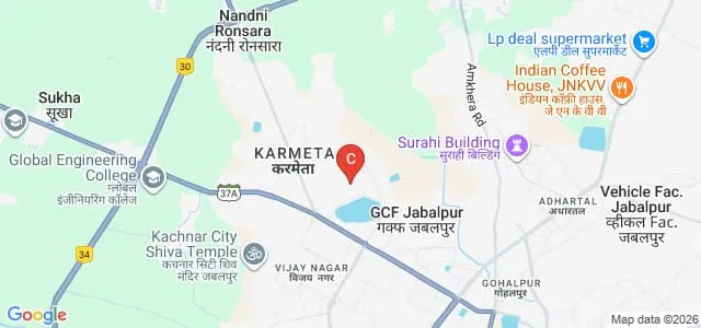 Shri Ram Institute of Technology MCA, Jabalpur Map