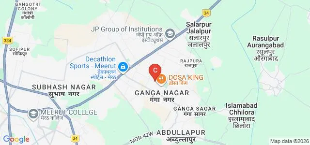 Translam Institute of Pharmaceutical Education and Research, Meerut Map