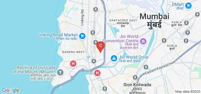 Sheila Raheja Institute of Hotel Management, Mumbai Map