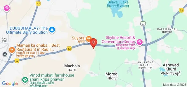 Astral Institute of Business Management, Indore Map