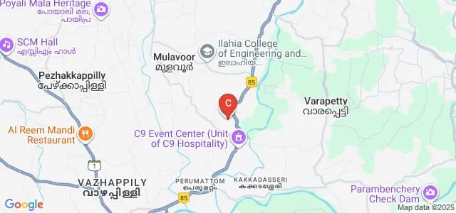 Marian Academy of Management Studies, Ernakulam Map