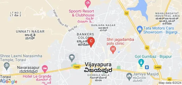 Chetana Education Society's BBA College, Vijayapura Map