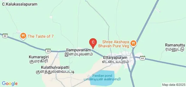 Bharathiyar Centenary Memorial Government Women's Polytechnic College, Ettayapuram Map